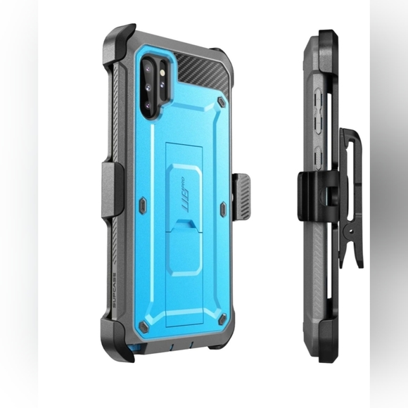Galaxy Note10 Plus / Note10 Plus 5G Unicorn Beetle Pro Full-Body Rugged Case-Blu - Picture 5 of 6